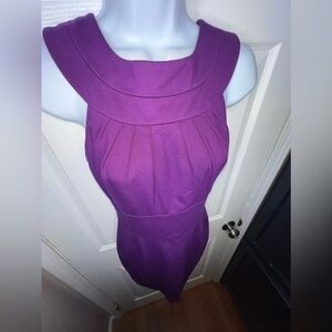 Trina Turk Purple Sleeveless Mini Dress